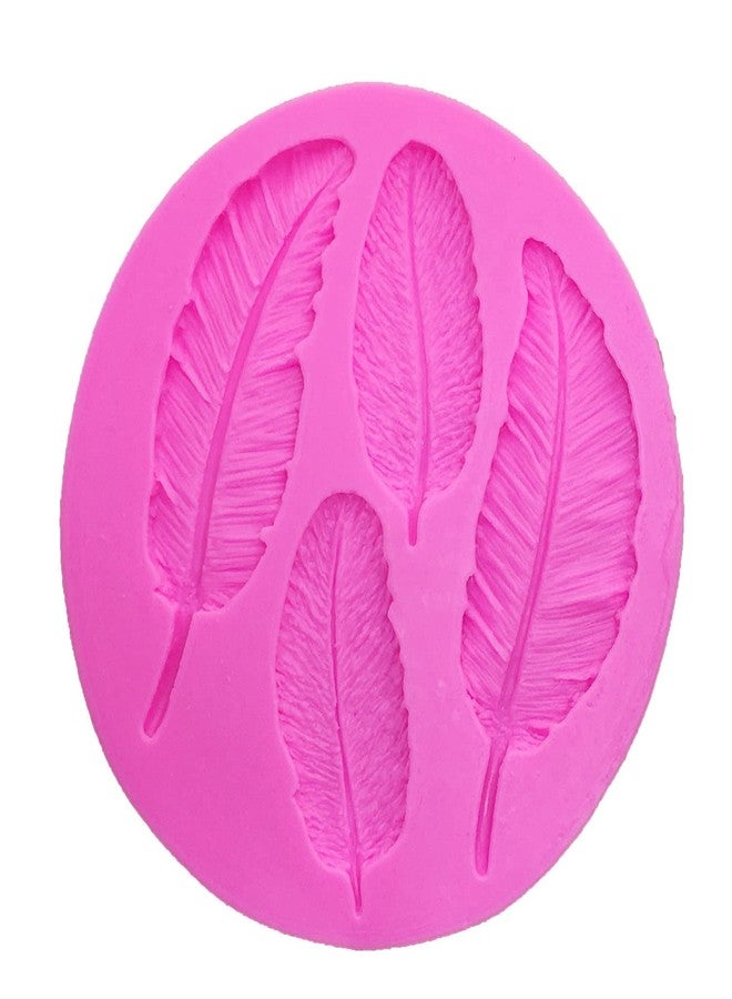 Angel Wings 3D Birds Feather Mold 100% Food-grade Silicone Molds Non-stick DIY Cake Decoration Chocolate Candy Gum Fondant Pudding Cupcake Baking Molds for Home Cooking Tools, Handmade Polymer Clay Mould - Image 5