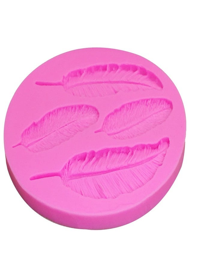 Angel Wings 3D Birds Feather Mold 100% Food-grade Silicone Molds Non-stick DIY Cake Decoration Chocolate Candy Gum Fondant Pudding Cupcake Baking Molds for Home Cooking Tools, Handmade Polymer Clay Mould - Image 4