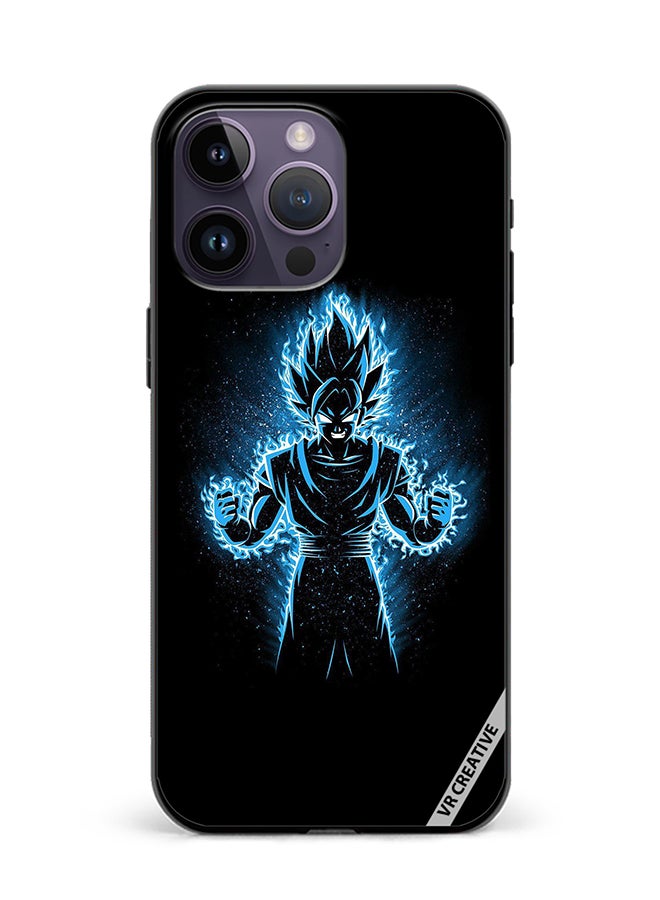 VR CREATIVE Protective Case Cover For Apple iPhone 16 Pro Gohan Design Multicolour - Image 1
