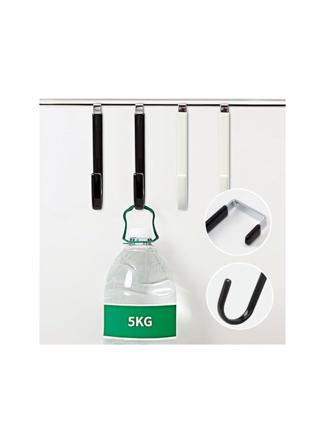 Green Tiger Towel Over Door Hooks Hanger for a Tidy and Organized Space - Set of 6 - Image 3