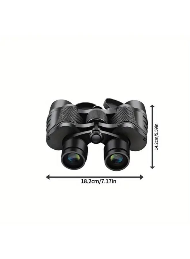 Black HD Binoculars with Aspherical Prism for Bird Watching Hunting Outdoor Observation - Image 3