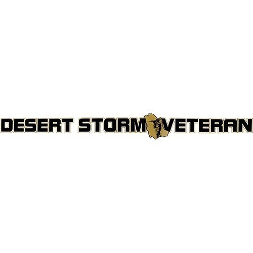 Mitchell Proffitt Desert Storm Veteran Clear Window Strip - Image 4