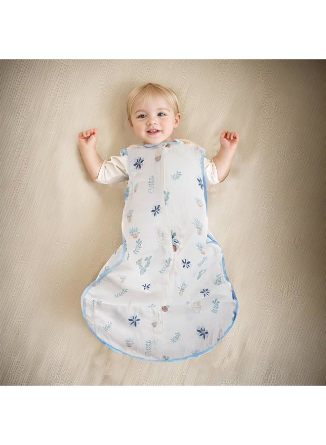 BLOOMSTAR Toddler Sleeping Sack Muslin (3-5t) Lightweight 0.5 Tog Large Extra Long Summer Baby Sleeping BagThin Wearable Blanket 2-4t Breathable Soft Sleeveless 3t Kids Sleeper - Image 3