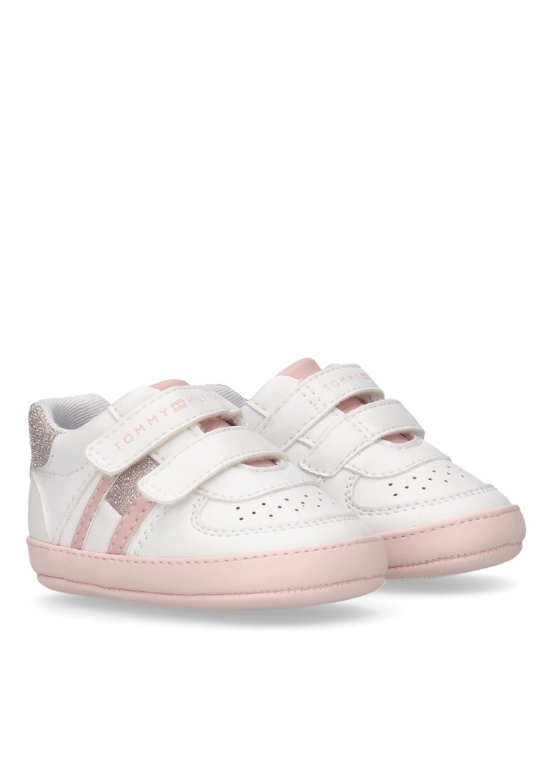 TOMMY HILFIGER - Infant Velcro Low Top Sneakers - Image 1