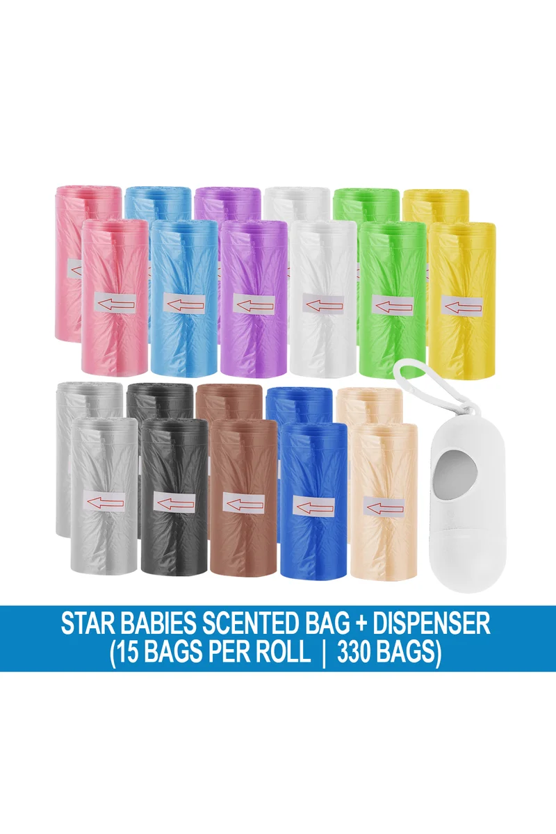 STAR BABiES Star Babies Scented Bags With Dispenser - Rainbow