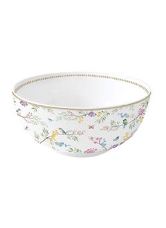 Easy Life Birds Melody Series Porcelain Salad Bowl Multicolour 23 cm R1192#BIME  - Image 1