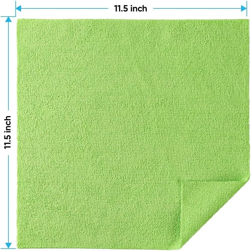 HOMEXCEL Microfiber Cleaning Cloths - 100 Pack - Image 2