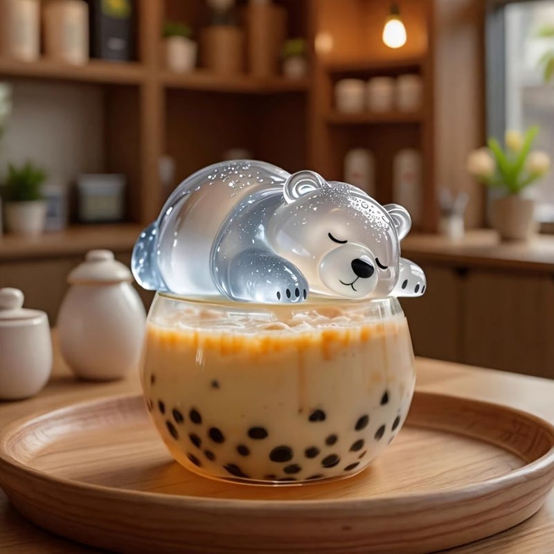 Transparent Papa Bear Mousse Mold for Pudding Ice Cream and Chocolate DIY Cake Decoration - Image 3