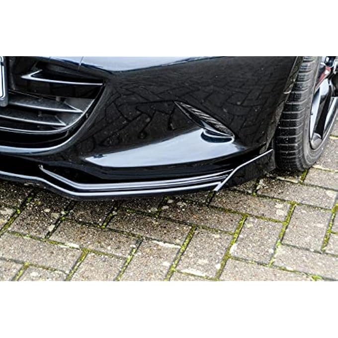 ProTuning Black Gloss Front Bumper spoiler/skirt/valance For MX-5 ND/RF 2015+ With Wing - Image 2