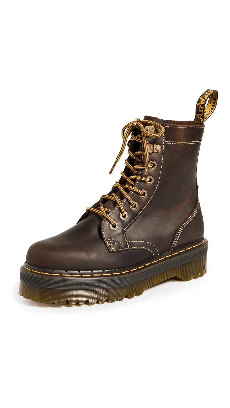 Dr Martens Dr. Martens Jadon Arc Dark Brown UK 10 (US Men's 11, Women's 12) Medium - Image 1