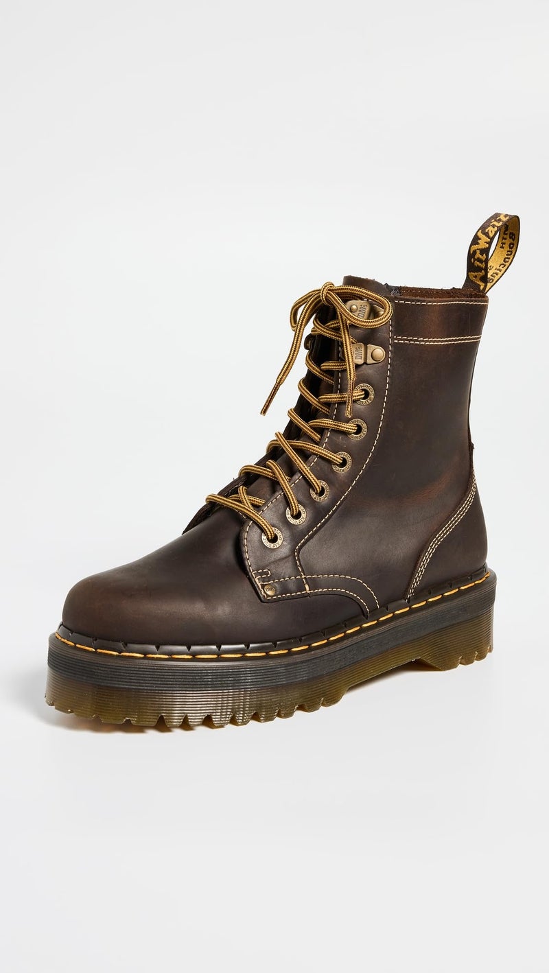 Dr Martens Dr. Martens Jadon Arc Dark Brown UK 10 (US Men's 11, Women's 12) Medium - Image 2