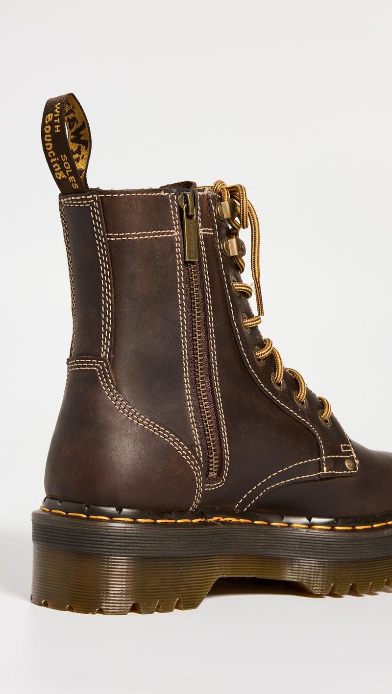Dr Martens Dr. Martens Jadon Arc Dark Brown UK 10 (US Men's 11, Women's 12) Medium - Image 3