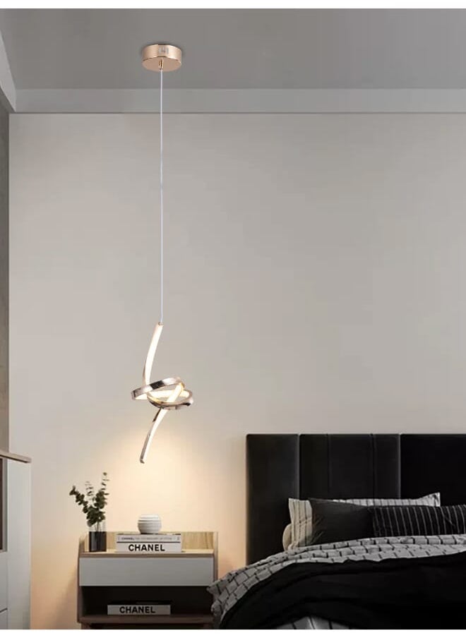 Best Power Modern LED Pendant 6892-1 with 3 Lighting Levels, 28W, 80cm Adjustable Length - Elegant Lighting for Living Room, Dining Room, and Bedroom  - Image 1