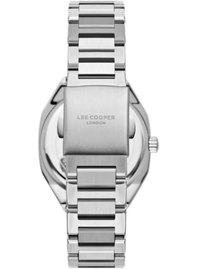 لي كوبر LEE COOPER Women's Watch, Multi Function Display and Mesh Strap - LC08046.300, Silver