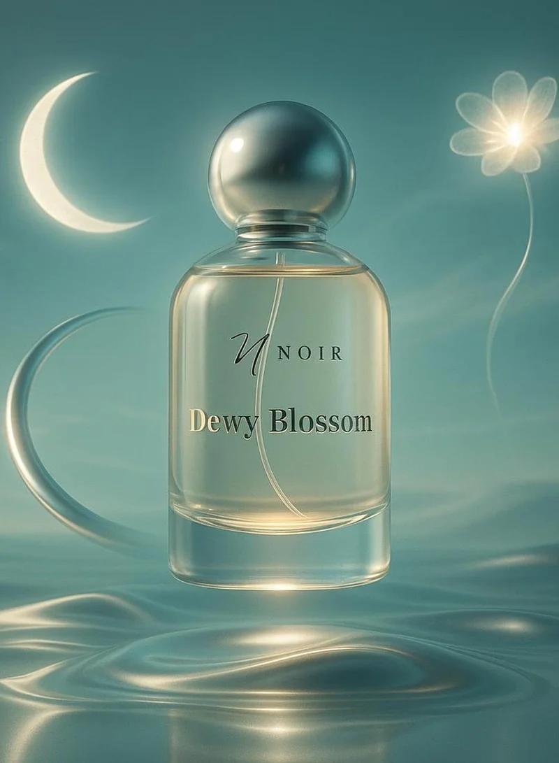 noir Dewy Blossom Eau de Parfum for Women – Fresh, Fruity and Floral Fragrance of Pear, Freesia & Rose with a soft Amber base | Long Lasting Luxury Scent – 100ml