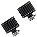 Eoppen 2Pcs 12mm Air Filter Mini Universal Vent Crankcase Cold Air Intake Breathe Filter for Car and Motorcycle Black - Image 2