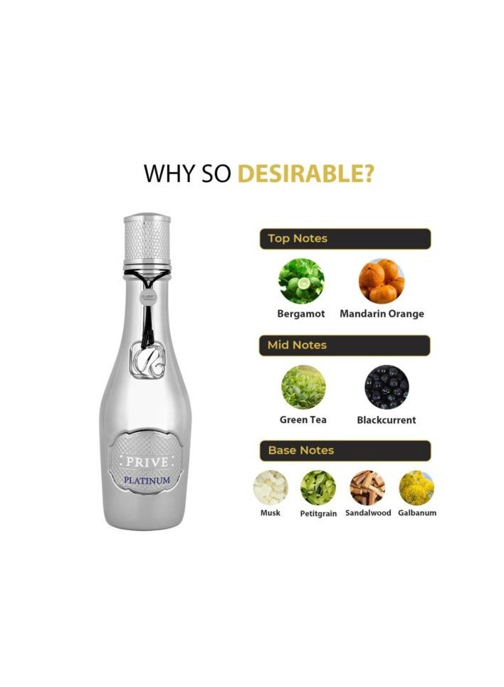 ريفس سبراي بريف بلاتينيوم او دي بارفان للرجال 100 مل