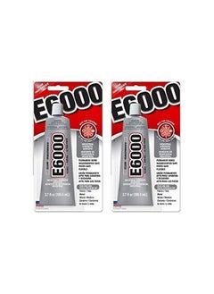 E6000 Craft Adhesive 3.7 Oz (Pack Of 2) (2 X (Pack Of 2))  - Image 1