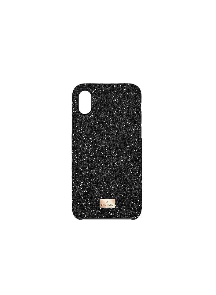جراب هاتف فاخر مرصع بالكريستال، مصنوع من مادة TPU، مناسب لهاتف iPhone XS Max