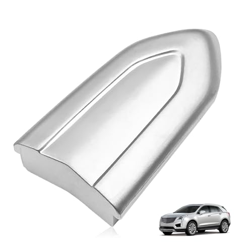 SYudwen Front Driver Side Door Handle Lock Cover Cap Chrome Compatible with Cadillac CTS 20142019 ATS 20132019 XTS 20132019 XT5 20172020 XT4 20192021 CT6 20162020 Replace 13599547 - Image 1