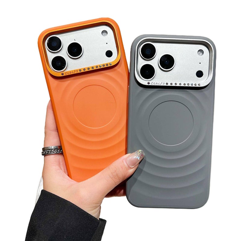 غطاء واقي بAcrylic لـ iPhone 17 / 17 Air / 17 Pro / 17 Pro Max مع حماية من السقوط وملمس ناعم مع مقاوم للصدمات مع مقاوم للخدش باللون أبيض من الأكريليك - Layan Lure - Image 3
