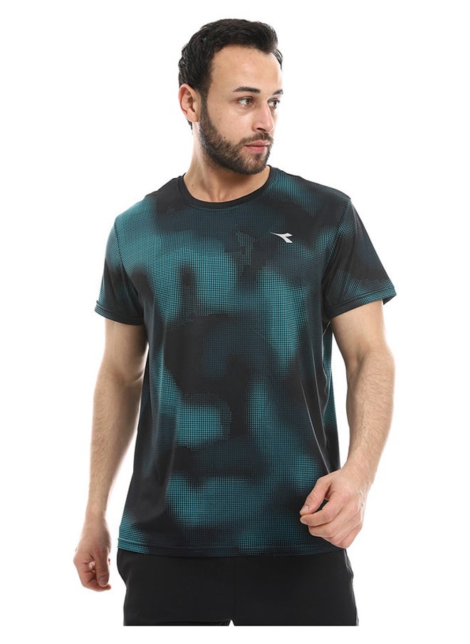 DIADORA تي شيرت رياضي مطبوع  - Image 1