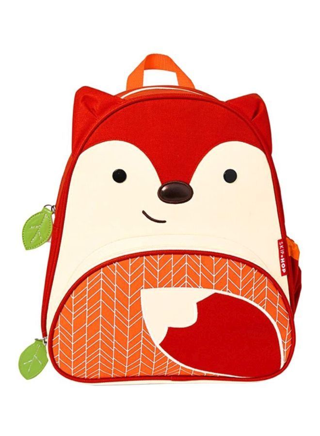 NIBEMINENT Zoo Insulated Lunch Backpack Red/Orange/White - Image 1