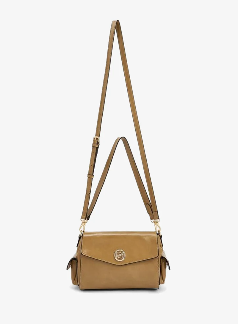 بابريكا Solid Shoulder Bag With Detachable Strap