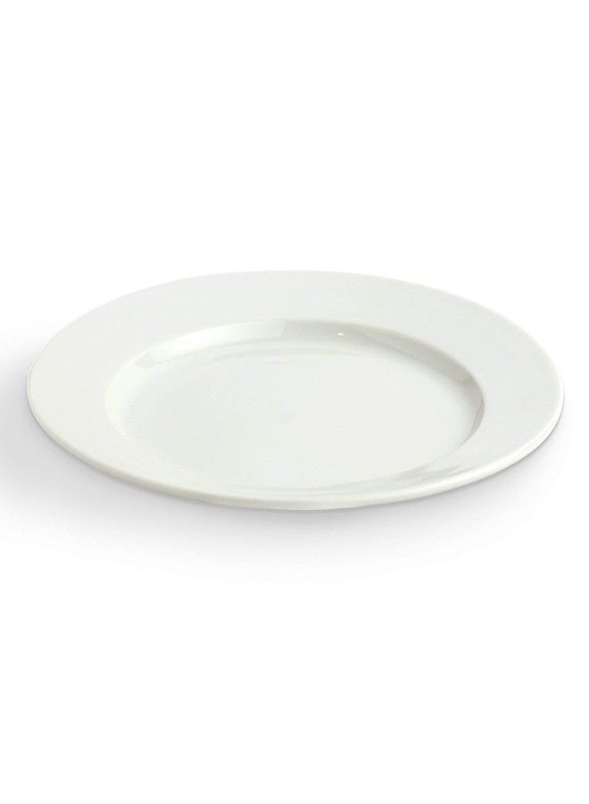 Urban Snackers Porcelain Winged Dinner Plate, 19 cm, White, - Image 1