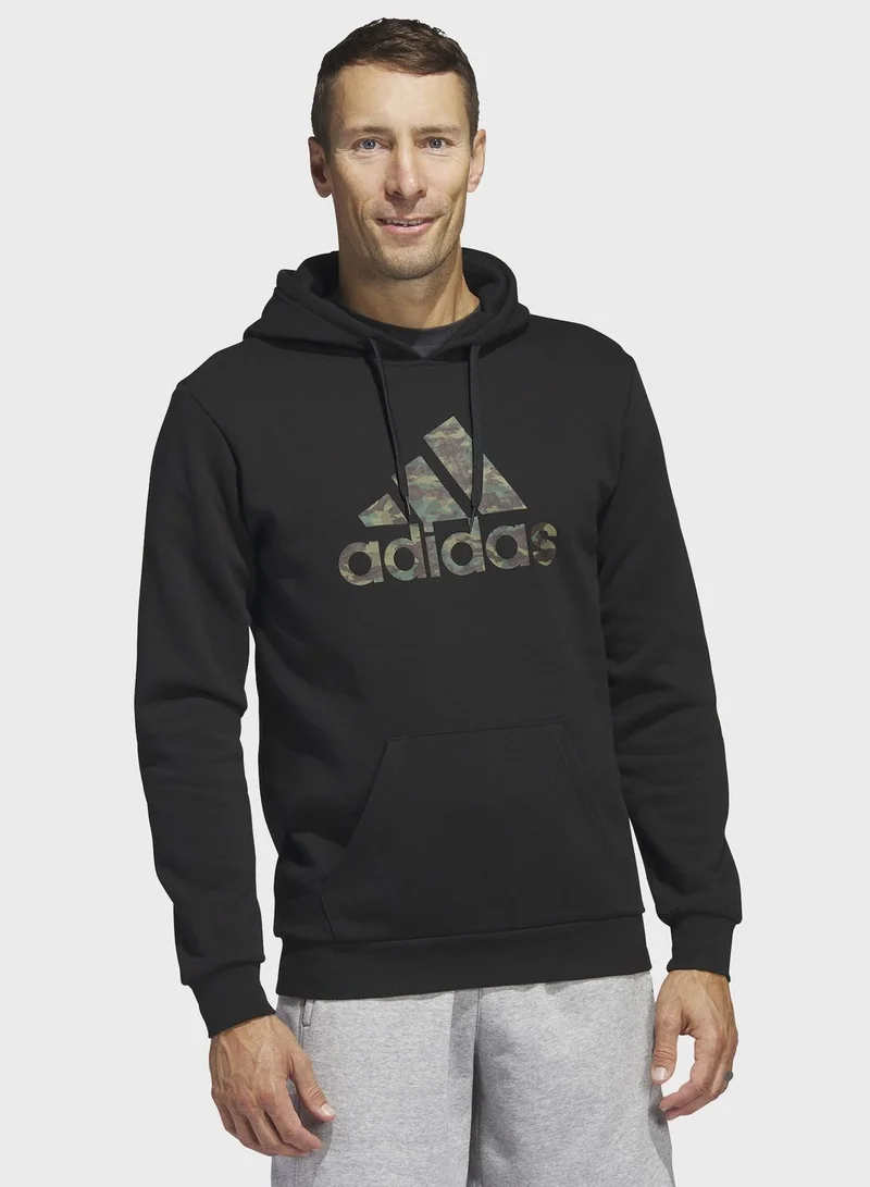 Adidas Sportswear Camo Hoodie