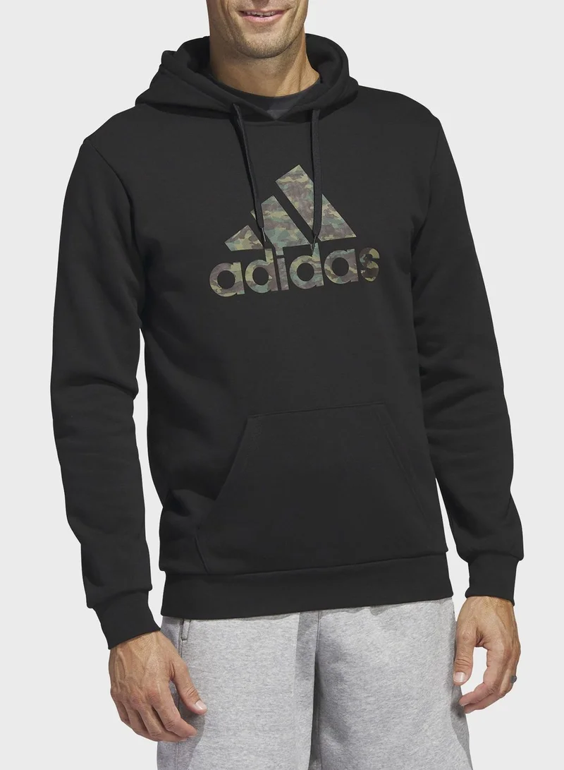 Adidas Sportswear Camo Hoodie