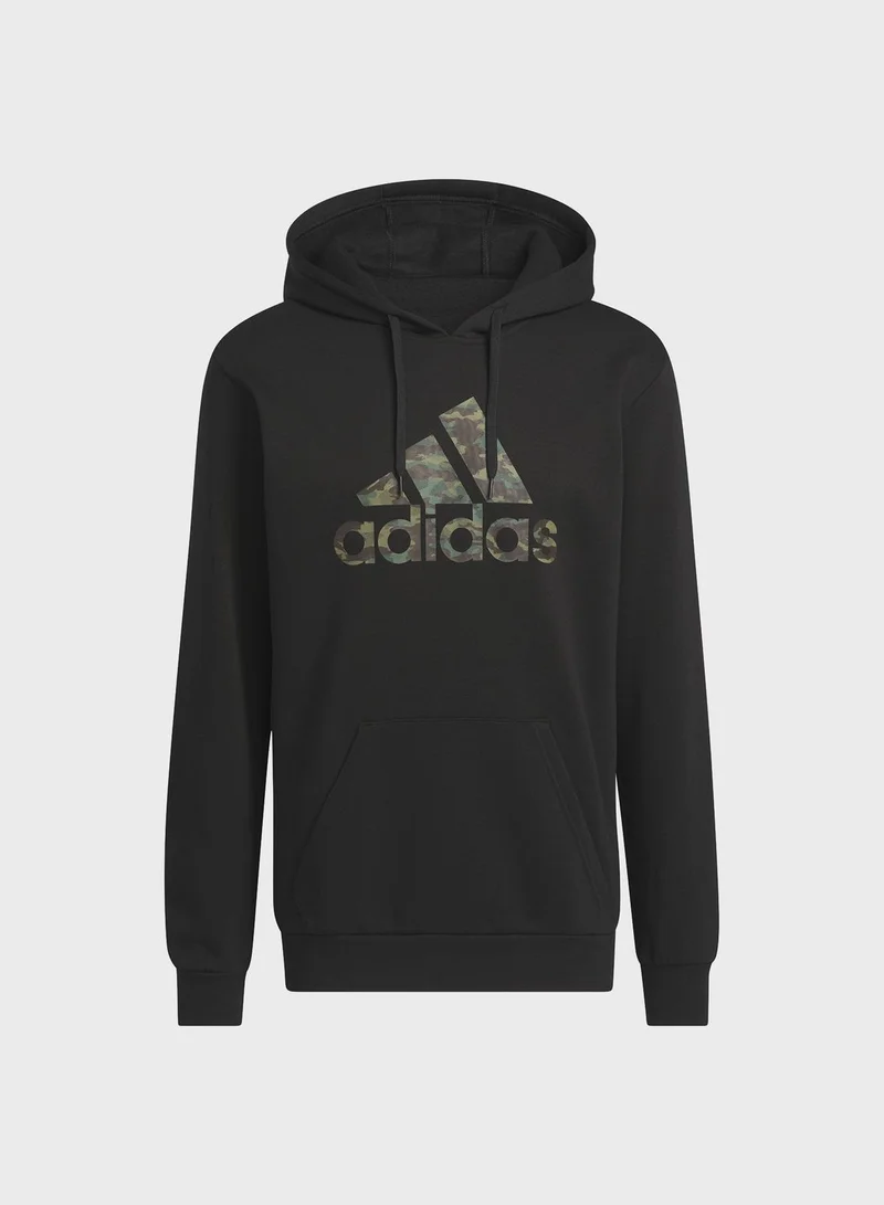 Adidas Sportswear Camo Hoodie