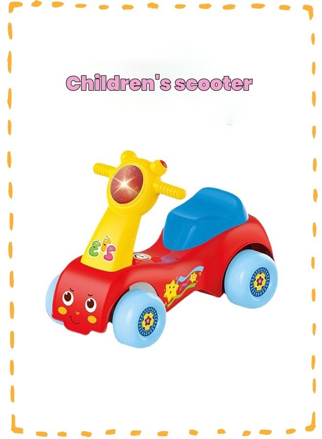Ride on Car for Kids, Magic Baby Cars for Boys Girls, Ride-On Toys for Toddlers, with Silent Wheels, Light, Music - Image 1