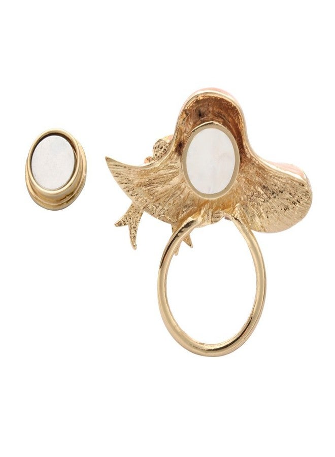 NOUMANDA Lovely Cute Lady Hat Magnetic Clip Holder Magnetic Eyeglass Holder Brooch Pin Women Jewelry - Image 2