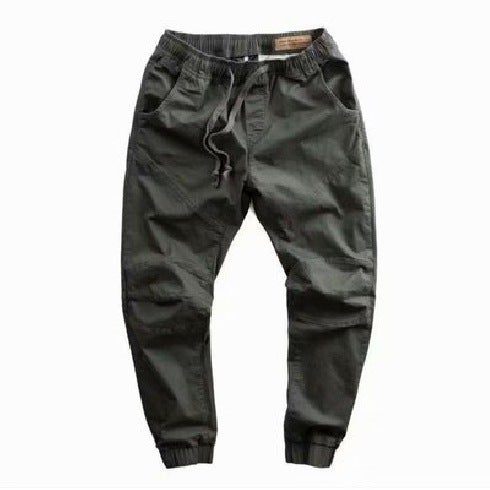 2021 Durable Mens Work Pants Summer Cargo 1561 green overalls
