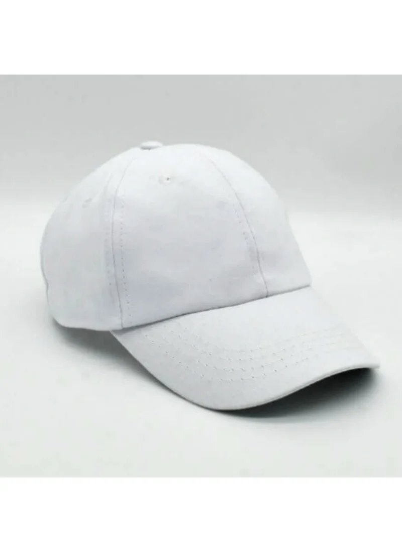 Angelika Unisex White Baseball Cap