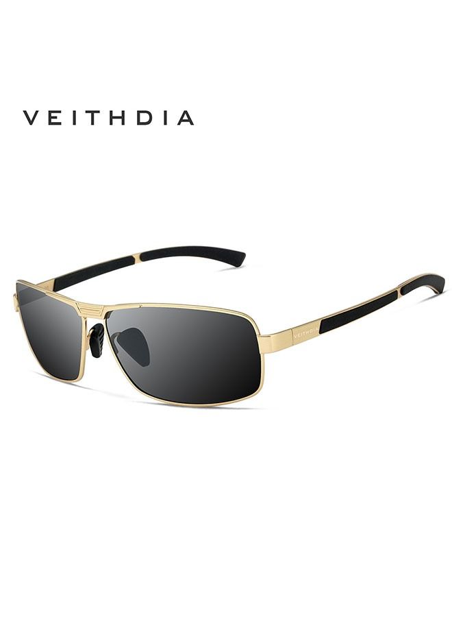 Veithdia Men's polarized sunglasses, UV resistant sunglasses, leg anti slip eye sunglasses - Image 1