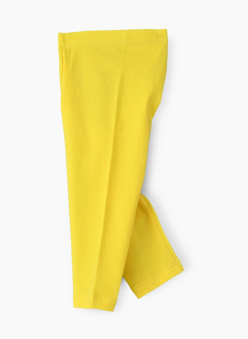 Jelliene Basic solid knit legging