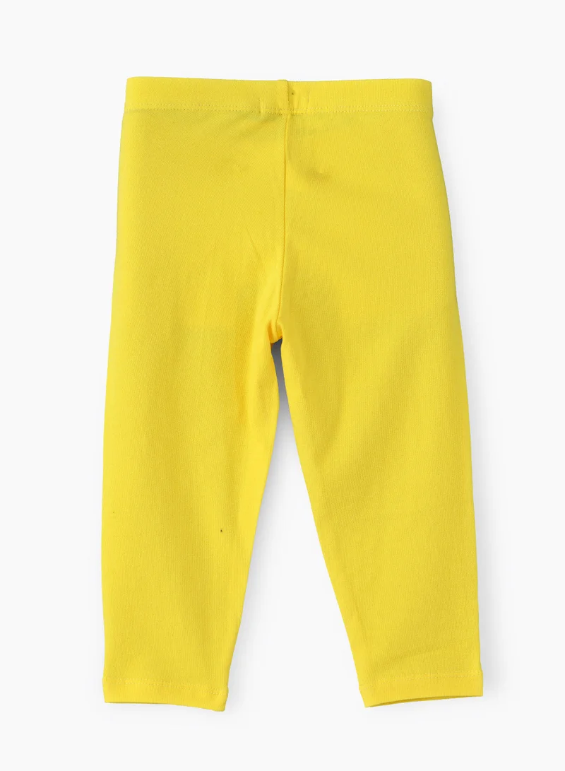 Jelliene Basic solid knit legging