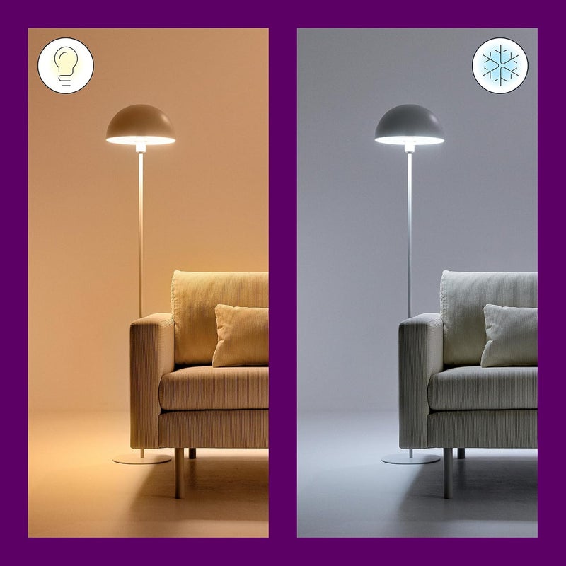 Wiz Tunable White [E27 Edison Screw] Smart Connected WiFi Light Bulb. 100W Cool to Warm White Light, App Control for Home Indoor Lighting, Livingroom, Bedroom. - Image 1