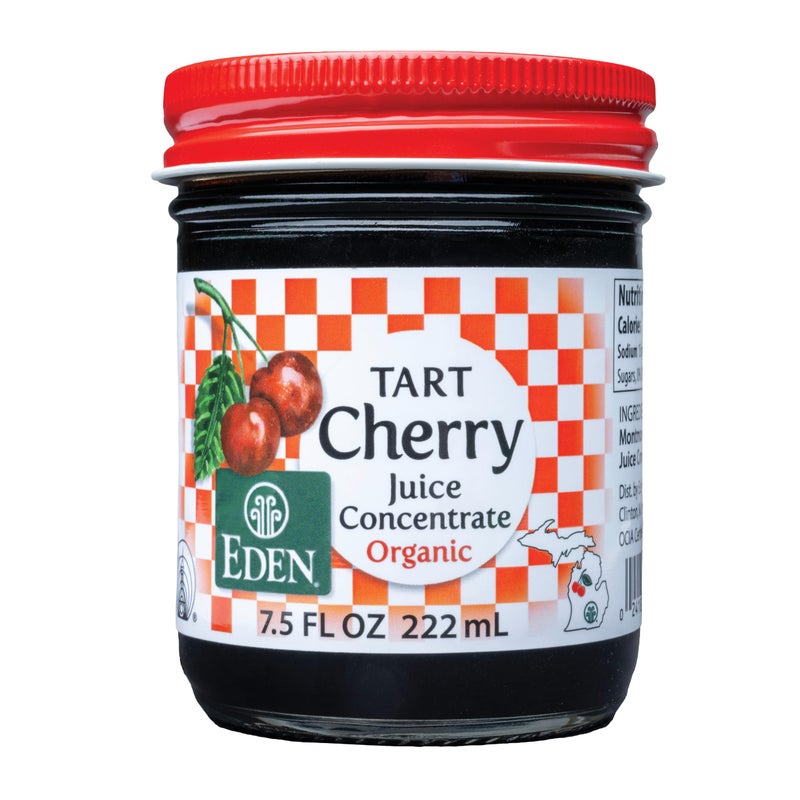 Eden Organic Montmorency Tart Cherry Juice Concentrate, 68 Brix, No Artificial or Refined Sugars, Michigan Cherries, 7.5 Fl Oz - Image 1