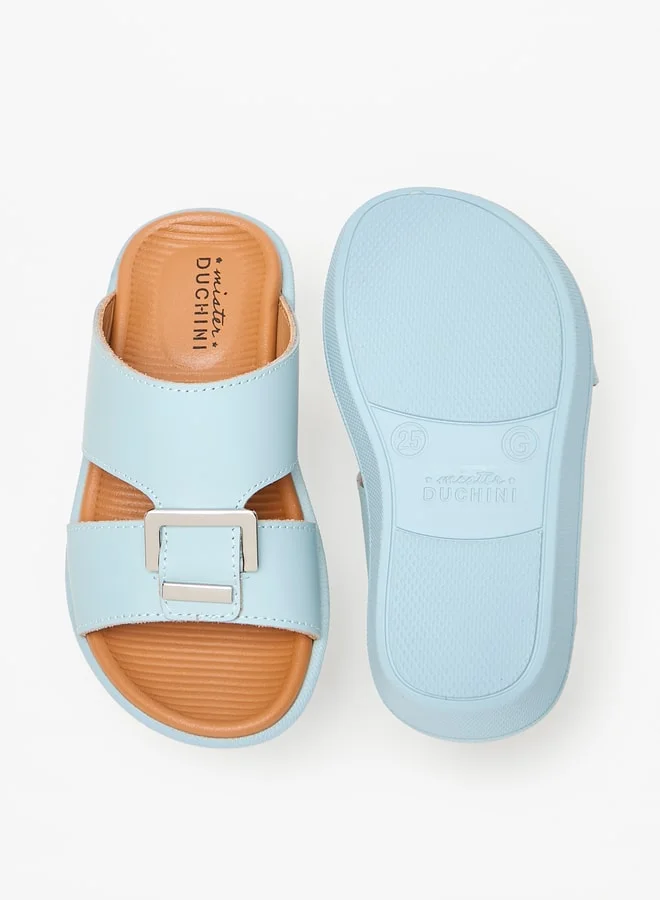 DUCHINI Boys Solid Slip-On Arabic Sandals