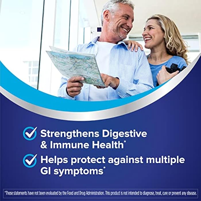 Florastor Probiotics for Digestive & Immune Health, 20 Capsules, Probiotics for Women & Men, 1 Probiotic Worldwide, Flush Out Bad Bacteria & Boost The Good with Our Strain Saccharomyces boulardii - Image 3