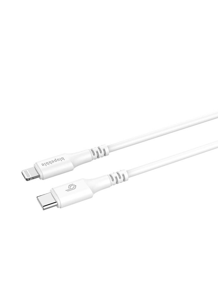blupebble - PowerFlow MFi USB-C to Lightning Cable 1.2 Meter - Image 1