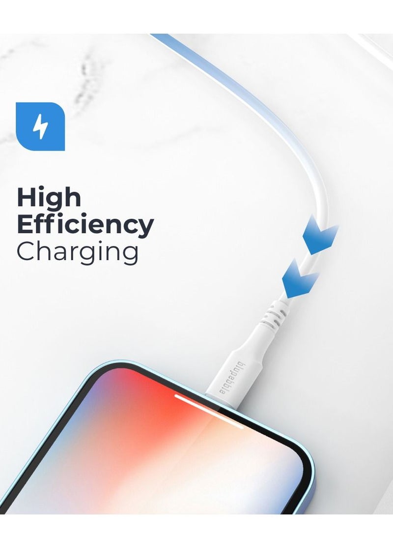 blupebble - PowerFlow MFi USB-C to Lightning Cable 1.2 Meter - Image 1