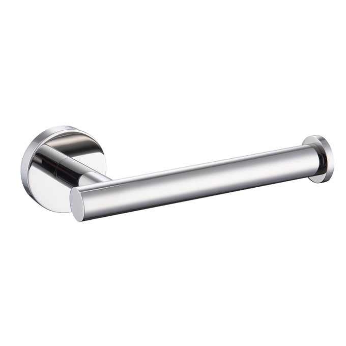 POLISHED CHROME TOILET PAPER HOLDER SUS304 STAINLESS STEEL MODERN ROUND TISSUE ROLL HOLDERS WALL MOUNT TOILET PAPER ROLL DISPENSER BATHROOM 5 INCH TP HOLDER FOR KITCHEN WASHROOM