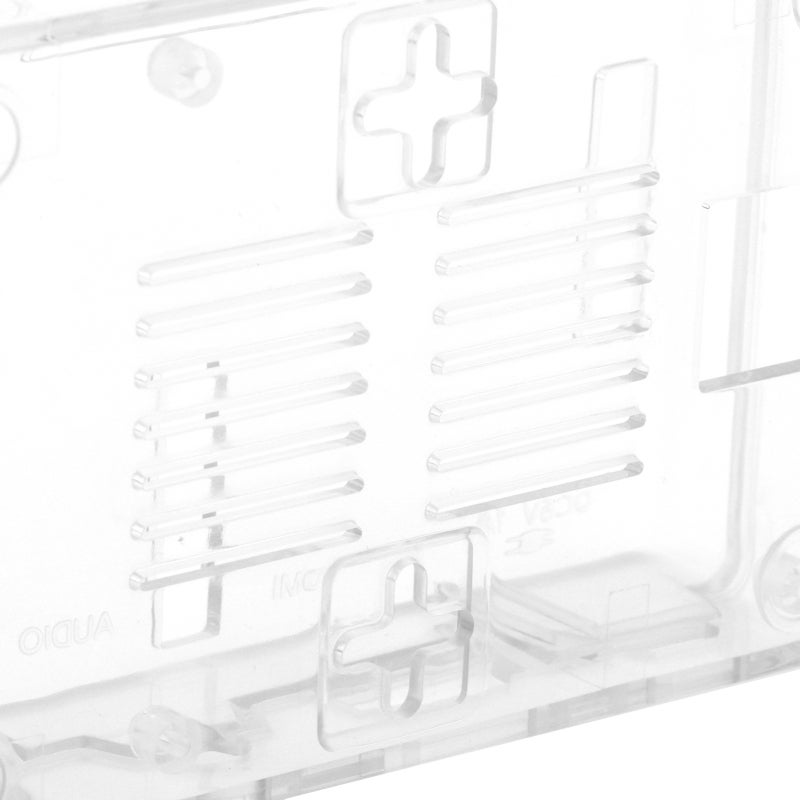 Raspberry Pi Protective Case: Transparent High-Quality ABS Material - Innovative Design With Efficient Heat Dissipation Cooling Fan, Wall Mount Capability For Raspberry Pi 3B/3B+ Full Access To Contro - Image 3