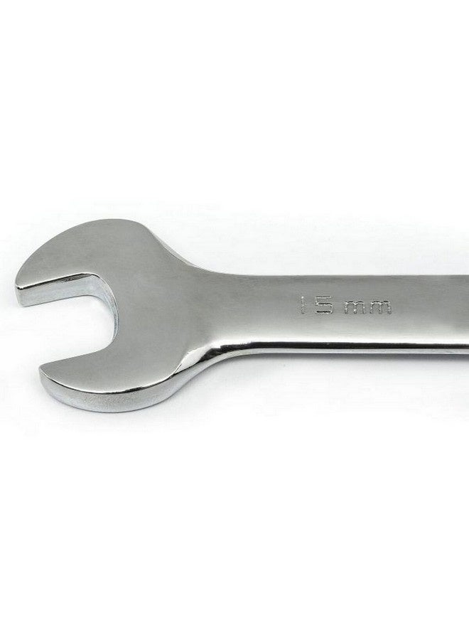 GearWrench 7-Piece 72-Tooth 12-Point Ratcheting Combination Metric Wrench Set Silver 4.6 x 17.5 x 23.5 cm 9417G - Image 5