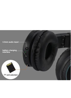 Kisonli KISONLI A6 Bluetooth Earphones Sport Headsets Foldable Gaming Headphones With Microphone TF Card Outdoor Wireless Headphone Black  - Image 3