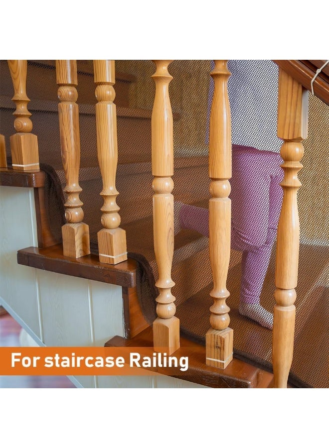 Gudui Indoor Outdoor Baby Safety Stair Railing Net - Image 5